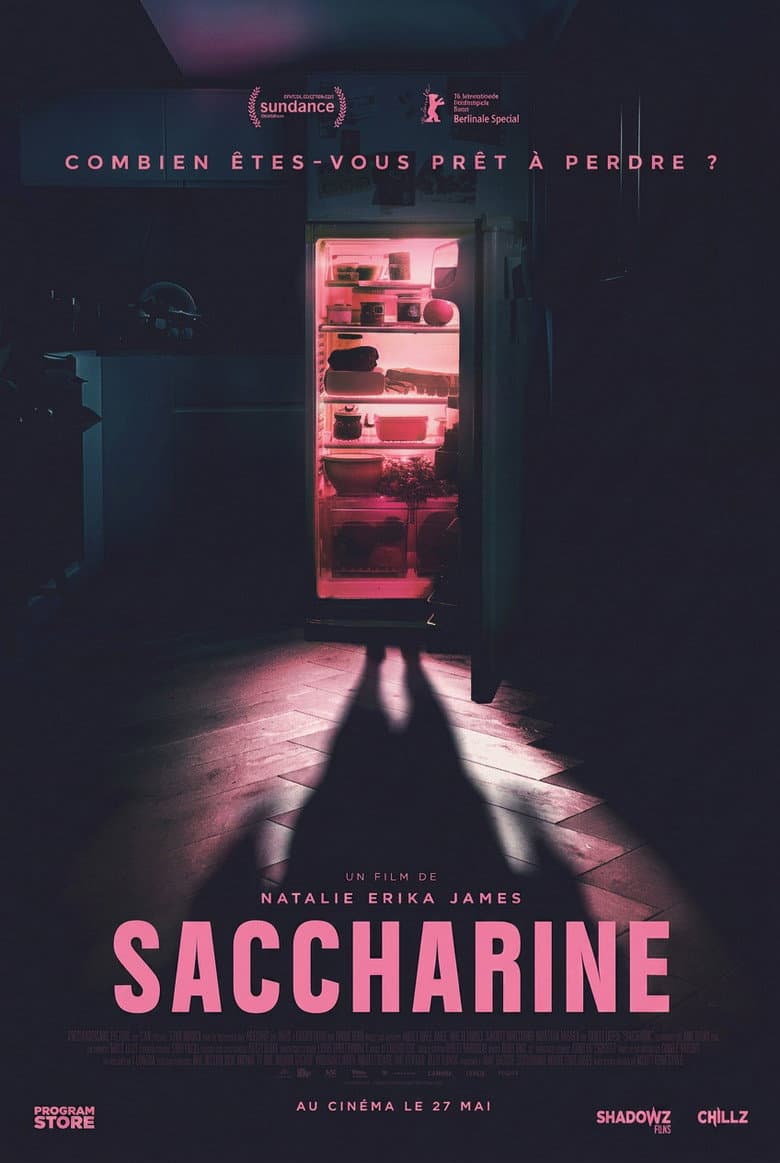 Affiche du film Saccharine au cinéma le 3 juin 2026