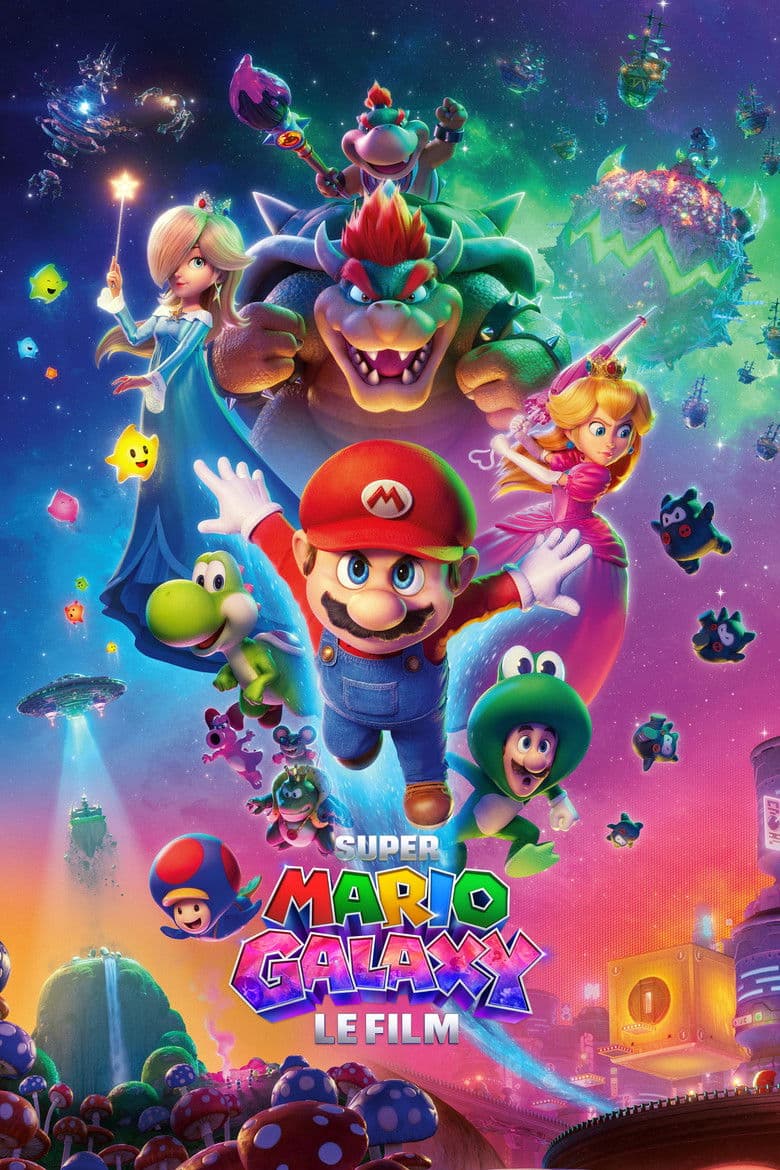 Affiche du film Super Mario Galaxy, le film - Sortie le 1 avril 2026