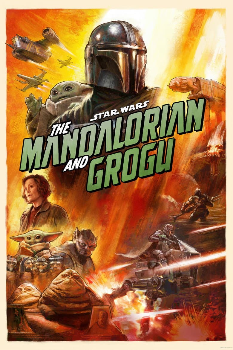 Affiche du film Star Wars: The Mandalorian and Grogu