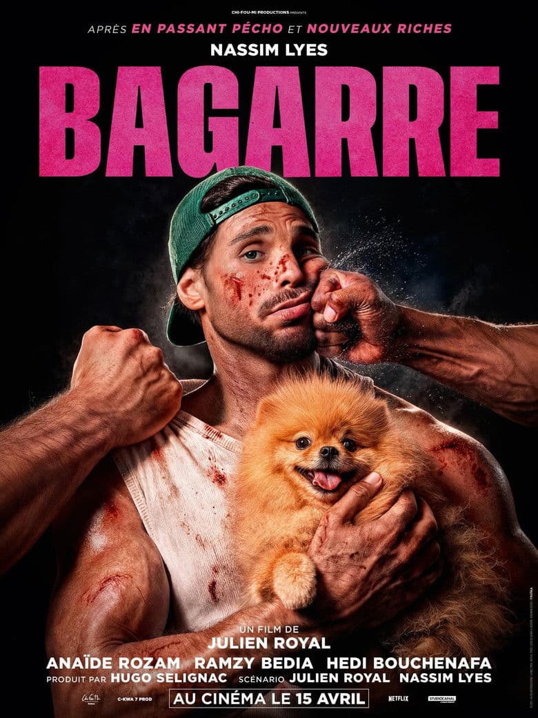Affiche du film Bagarre - Sortie le 15 avril 2026
