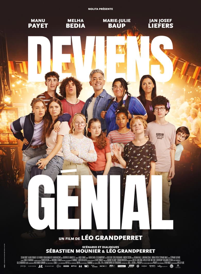 Affiche du film Deviens génial au cinéma le 17 juin 2026