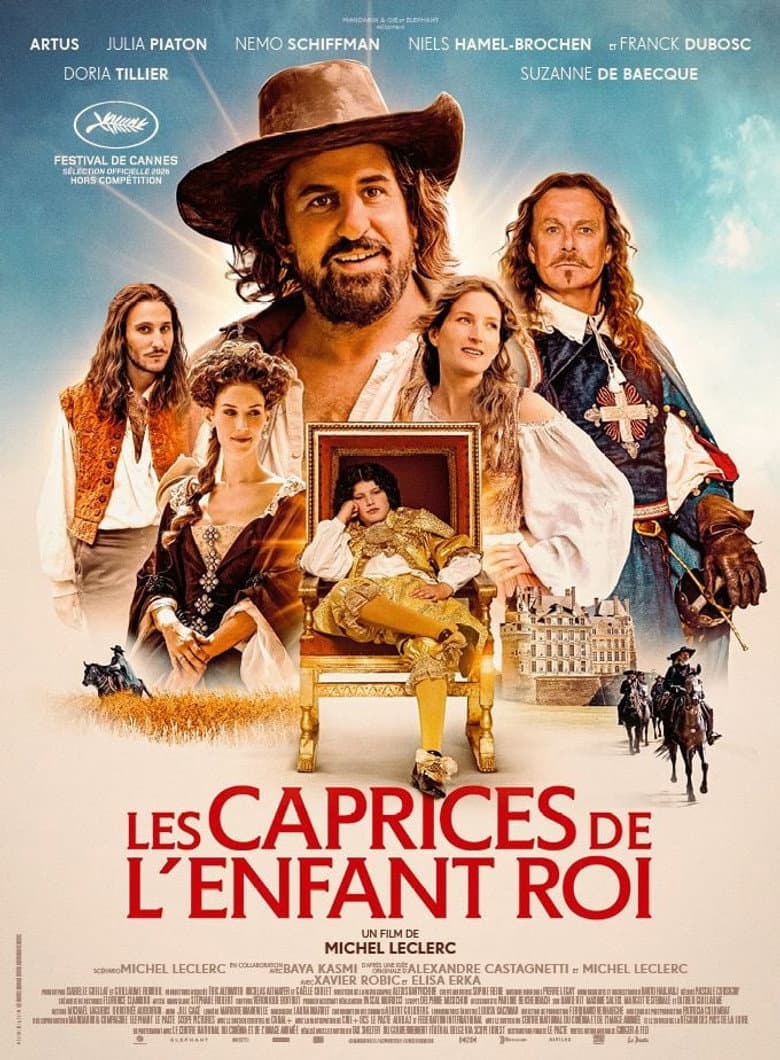 Affiche du film Les caprices de l’enfant Roi au cinéma le 24 juin 2026