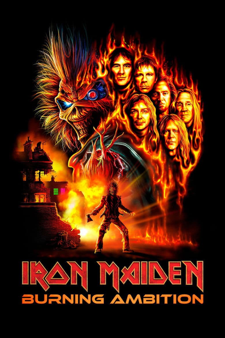 Affiche du film Iron Maiden: Burning Ambition au cinéma le 13 mai 2026